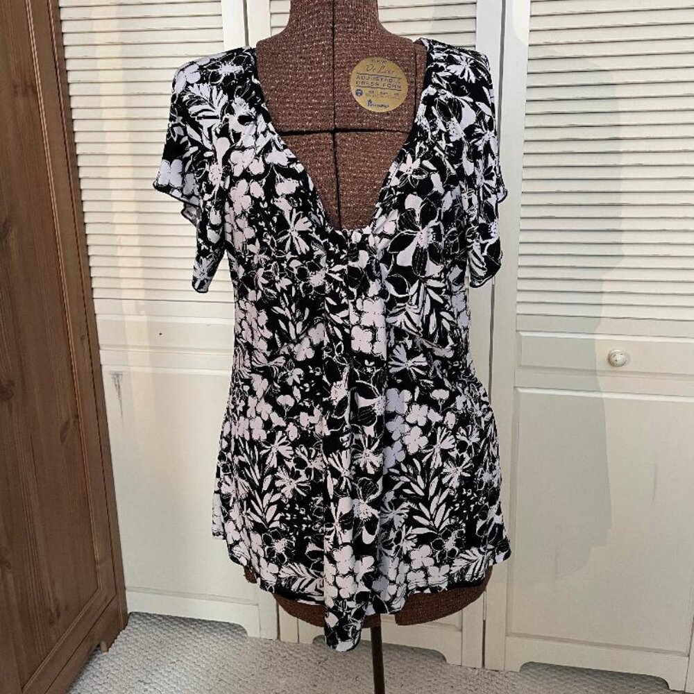 Carole Little Blouse Women's L